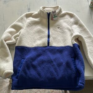 New with TagsVineyard Vine Fleece quarter zip Sweatshirt Large